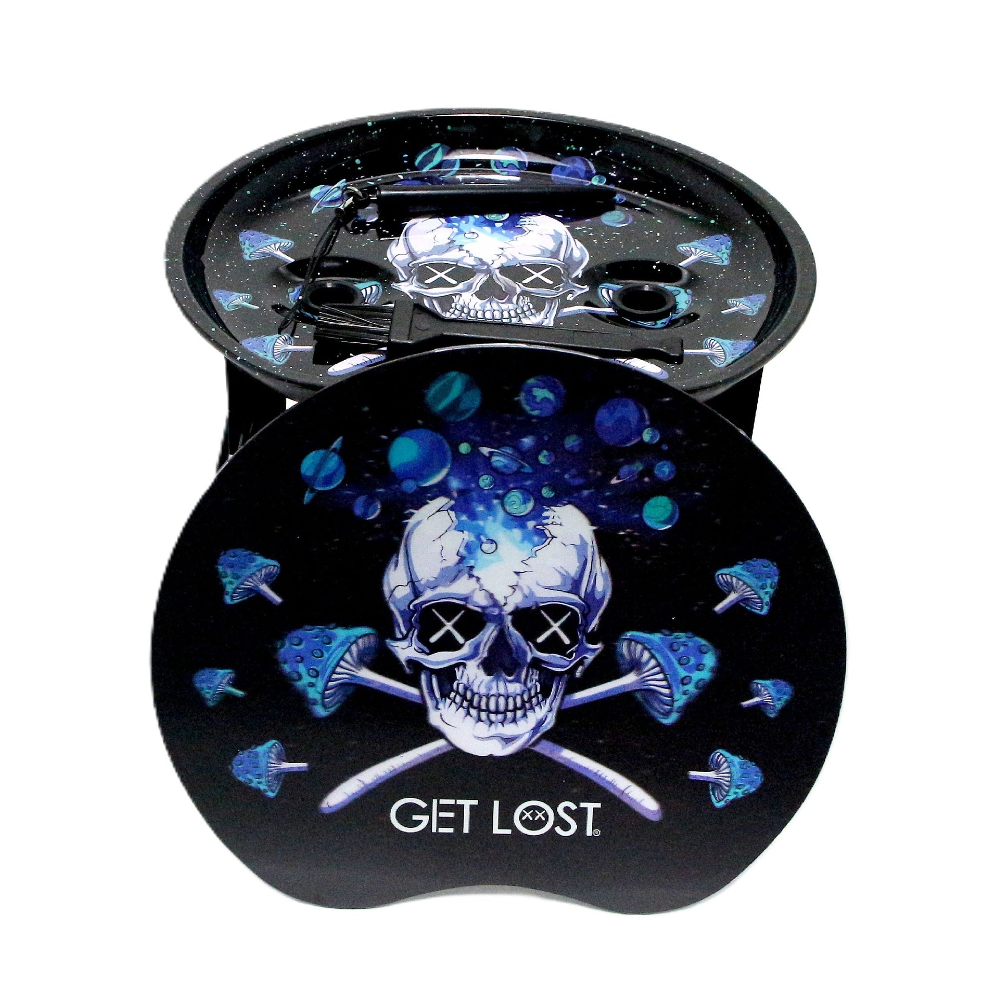 Get Lost 3D Rolling Tray Station