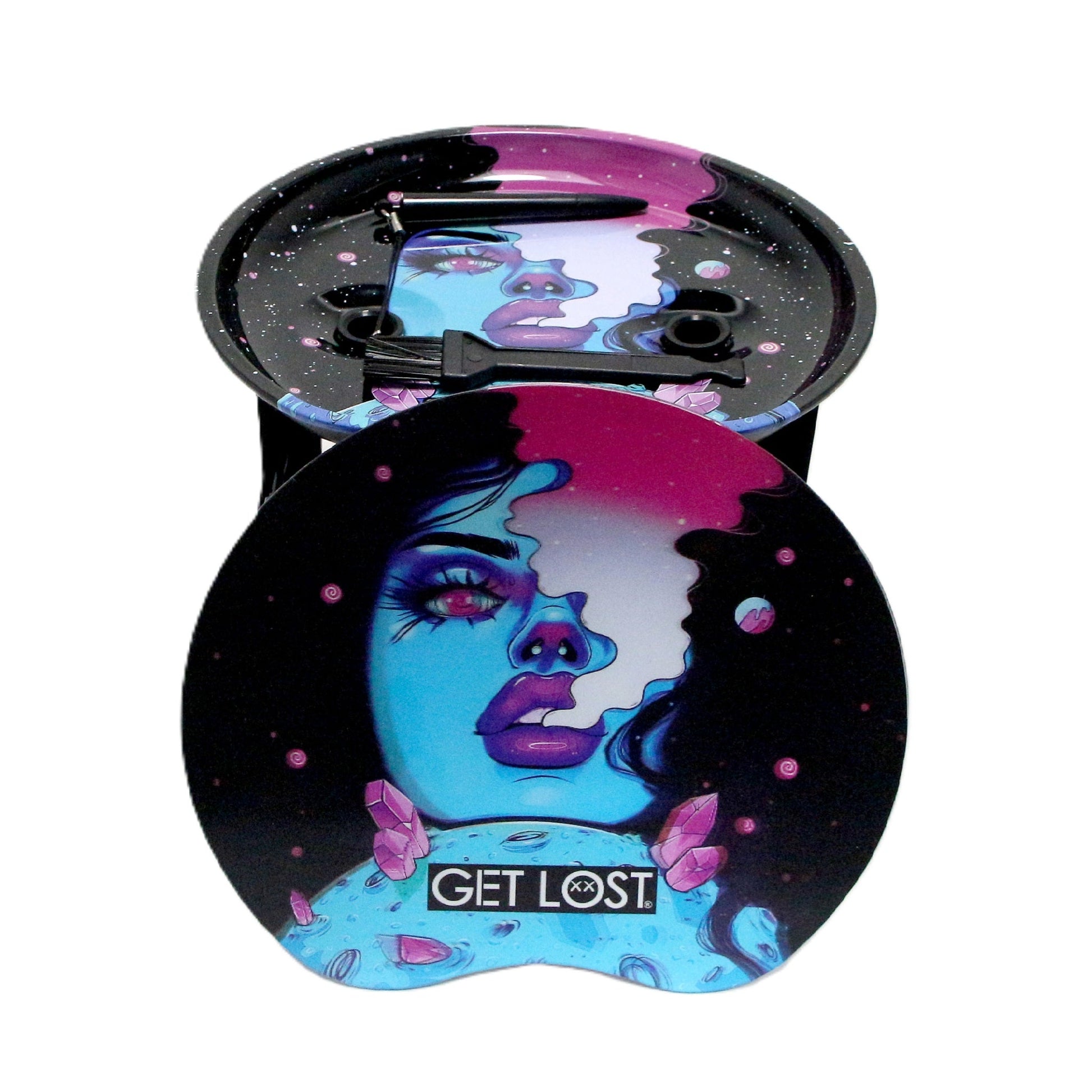 Get Lost 3D Rolling Tray Station