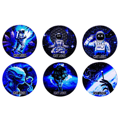 Get Lost 4 Piece Galaxy Grinder 50mm