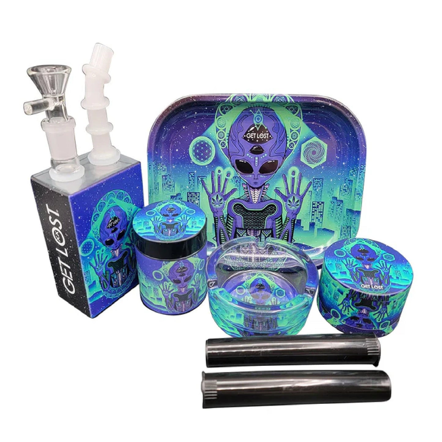 Get Lost 7-in-1 Juice Box Bubbler Gift Set