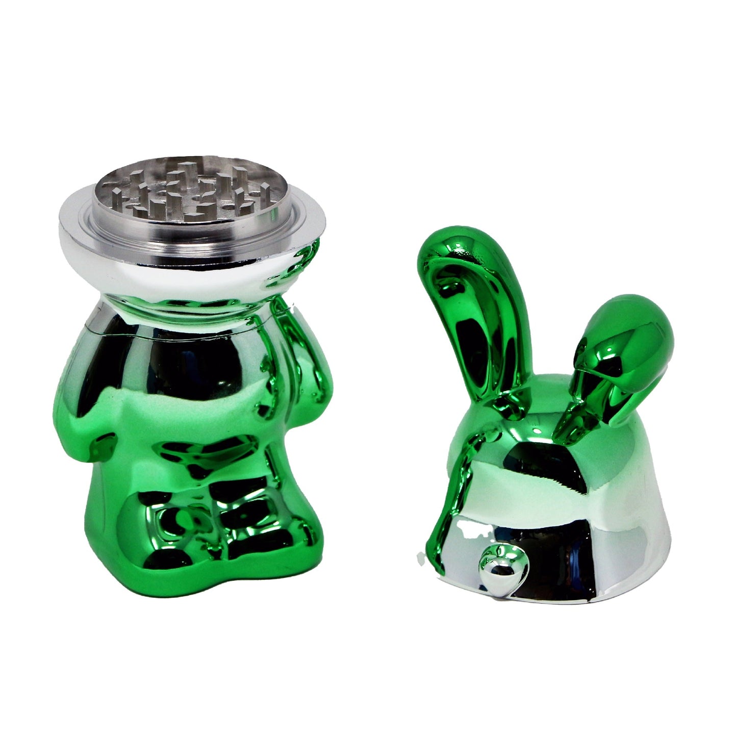 Get Lost Bunny Chrome Herb Grinder 7in