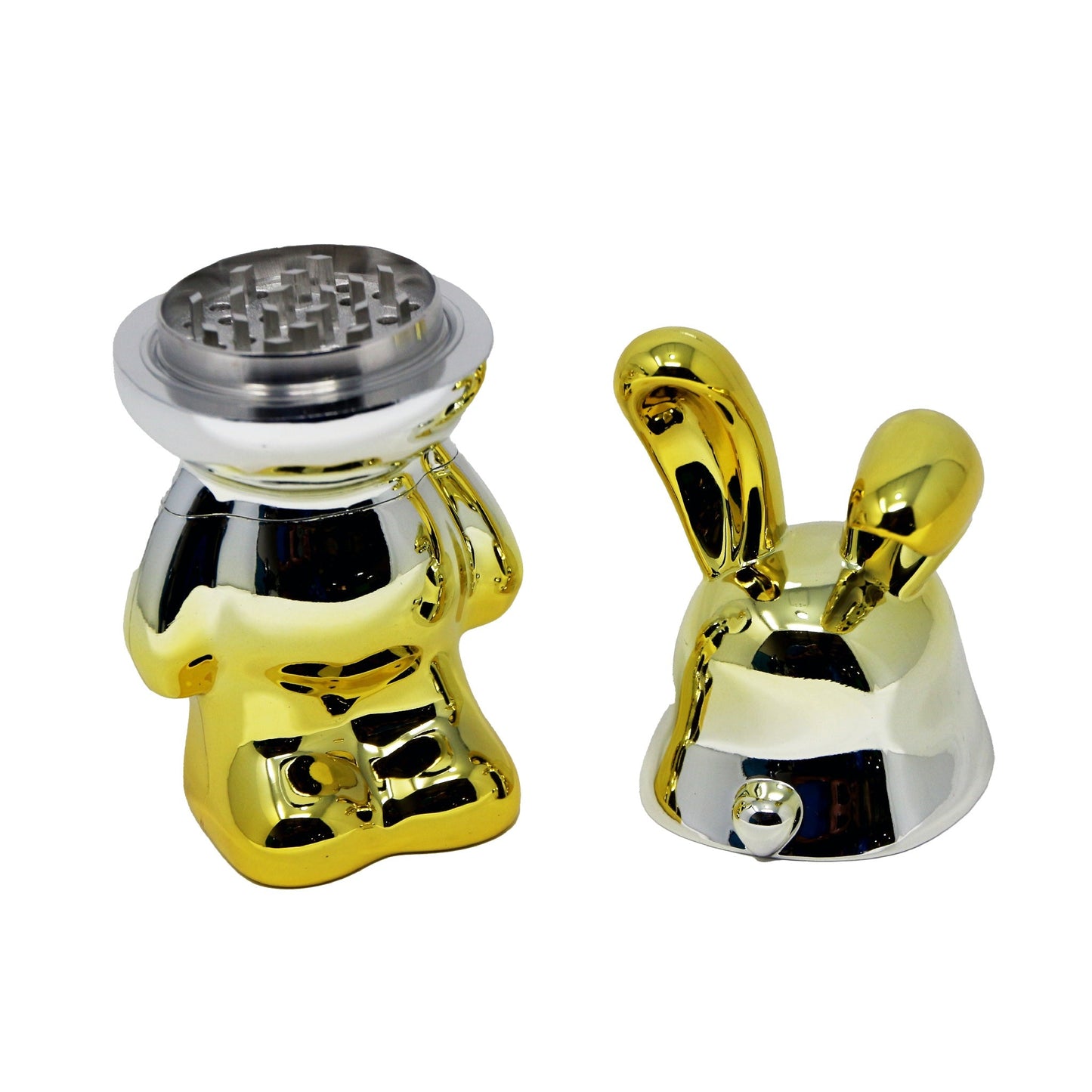 Get Lost Bunny Chrome Herb Grinder 7in