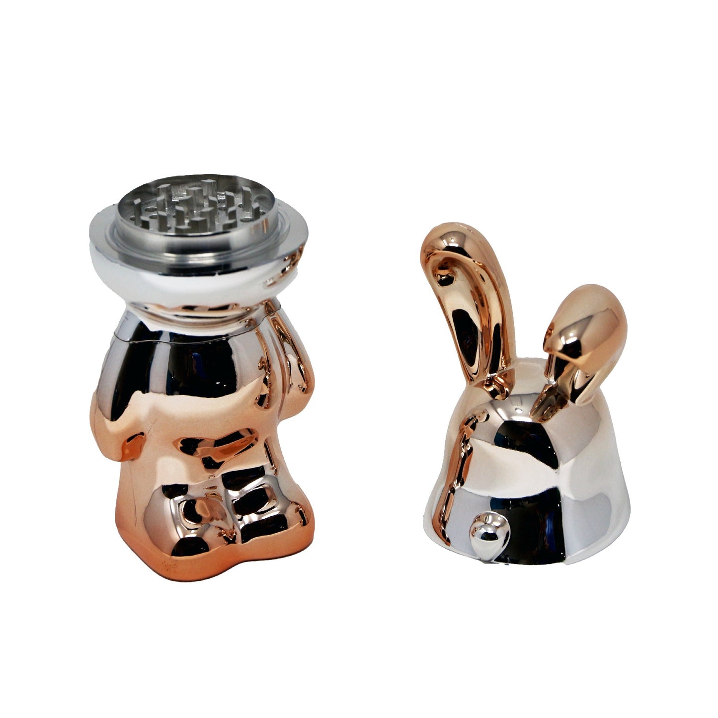 Get Lost Bunny Chrome Herb Grinder 7in