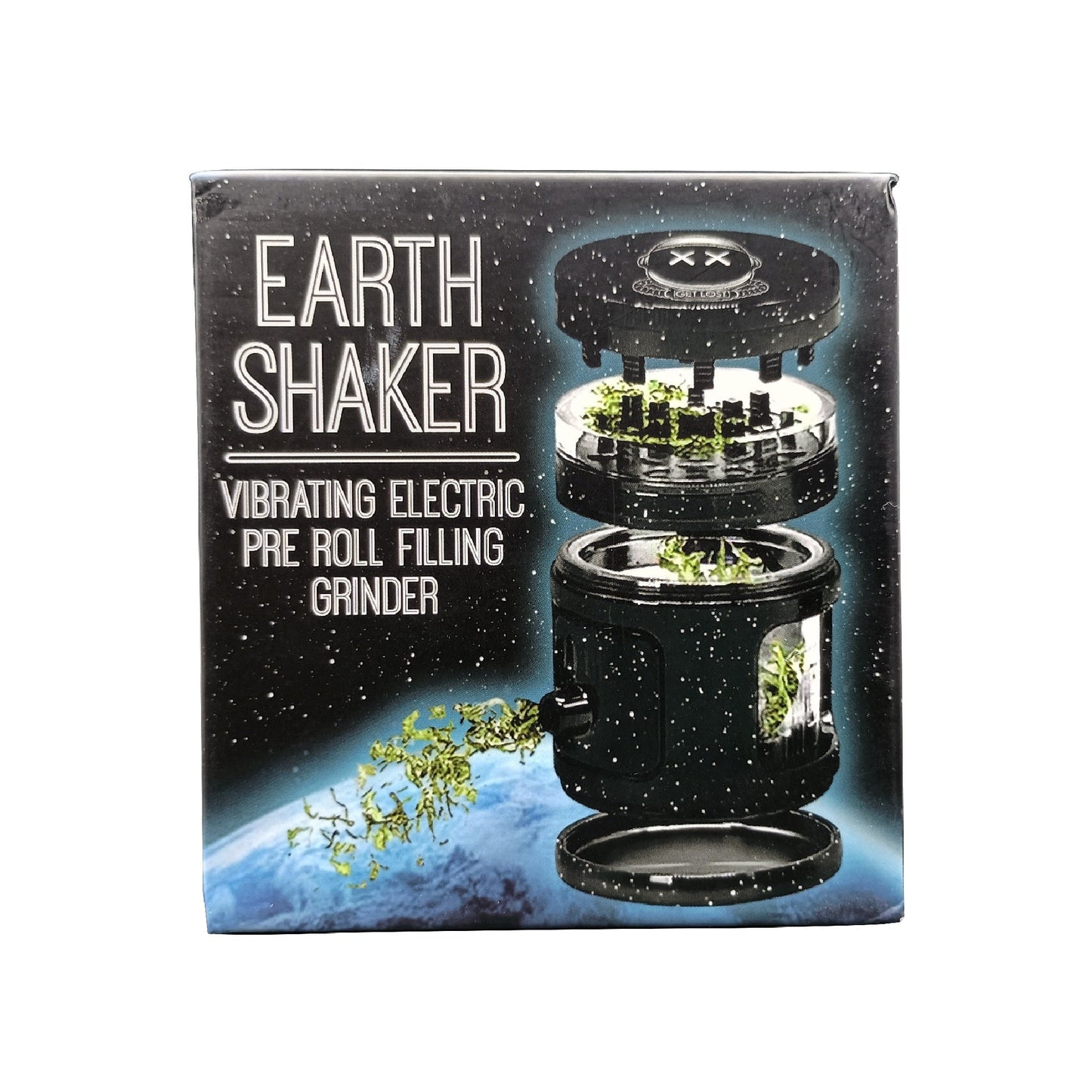Get Lost Earth Shaker Electric Herb Grinder + Dispenser