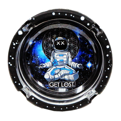 Get Lost Glass Ashtray With Silicone Set