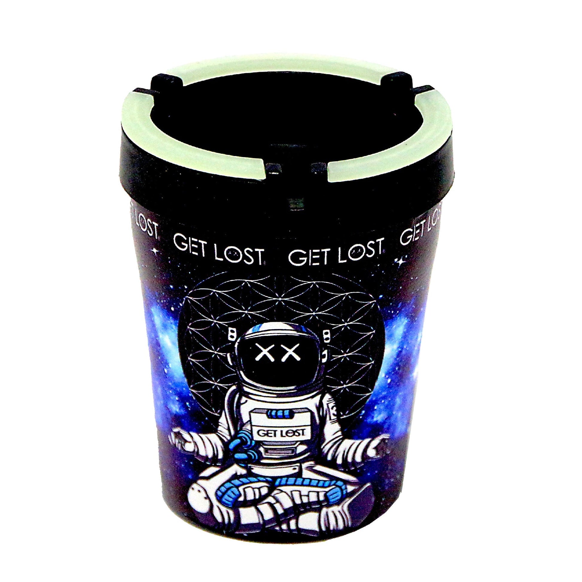 Get Lost Glow Top Butt Bucket Ashtray