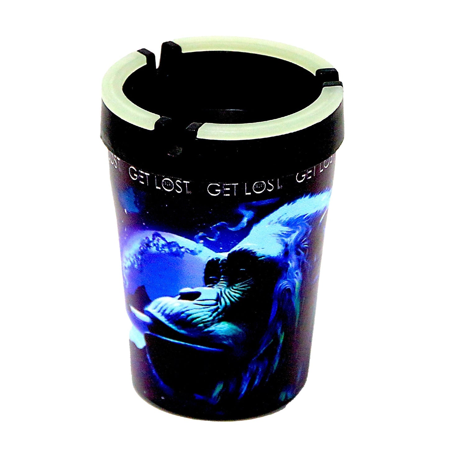 Get Lost Glow Top Butt Bucket Ashtray