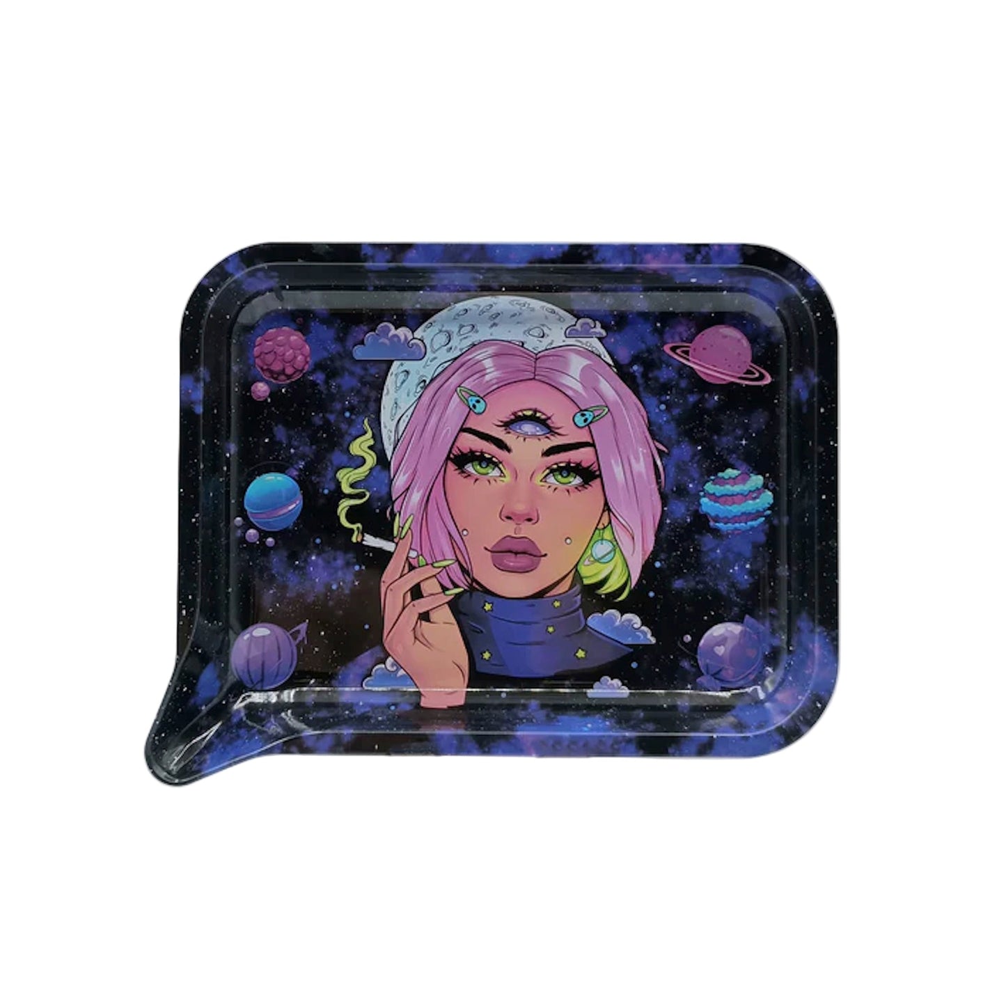 Get Lost Medium Funnel Rolling Tray 3D Lid