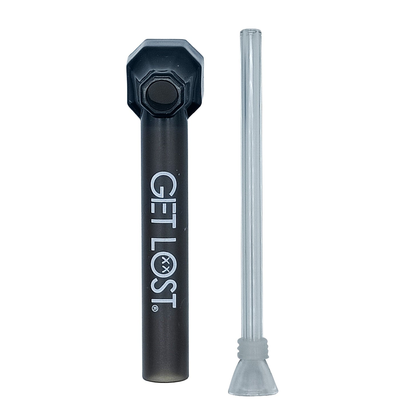 Get Lost Water Bottle Pipe Cap