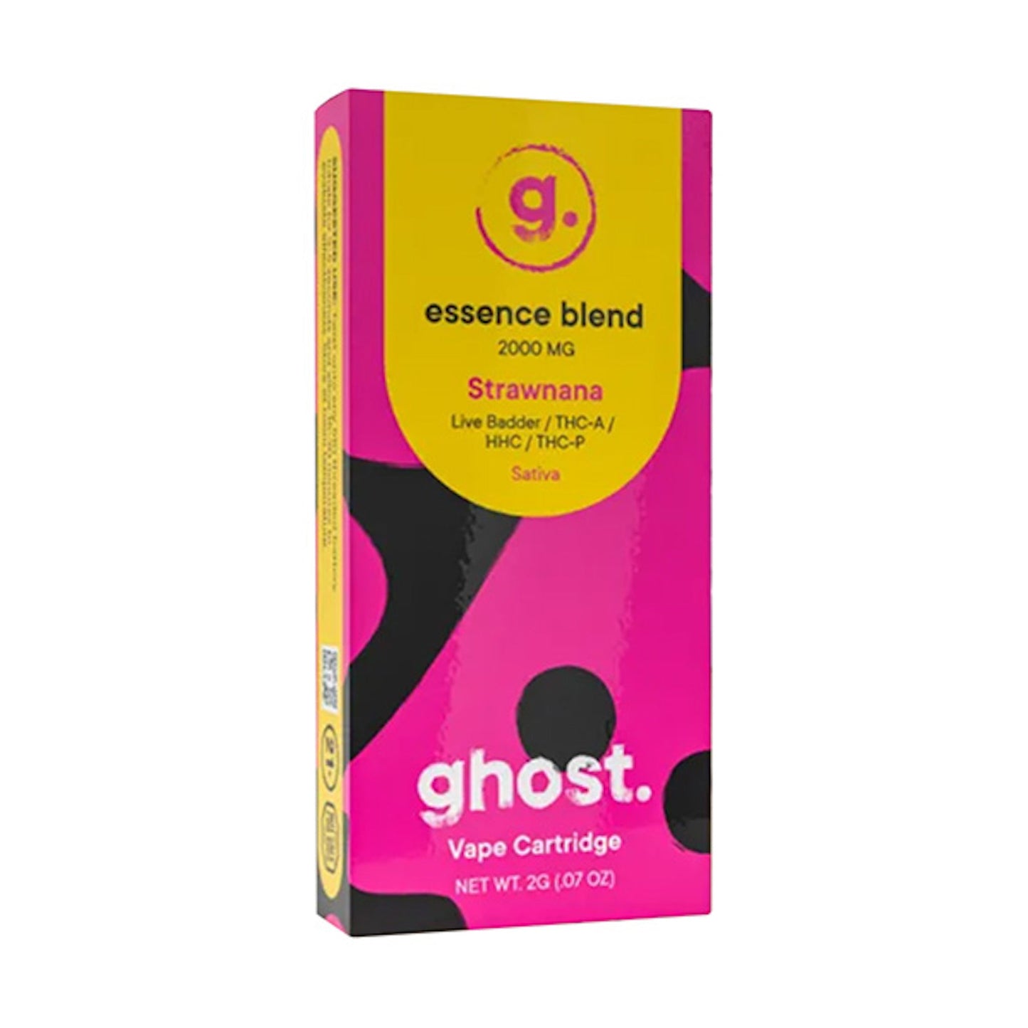 Ghost Essence Blend Live Badder THC-A Cartridge 2000mg