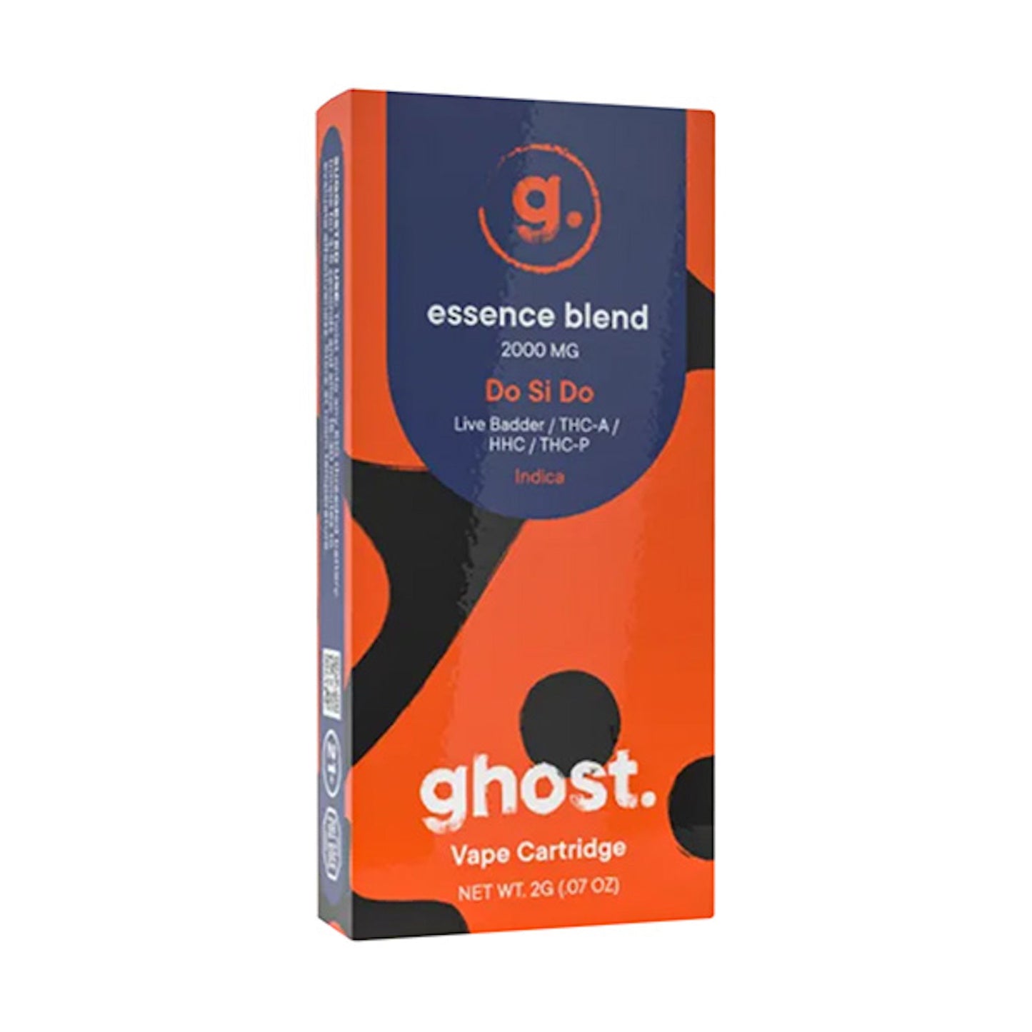 Ghost Essence Blend Live Badder THC-A Cartridge 2000mg