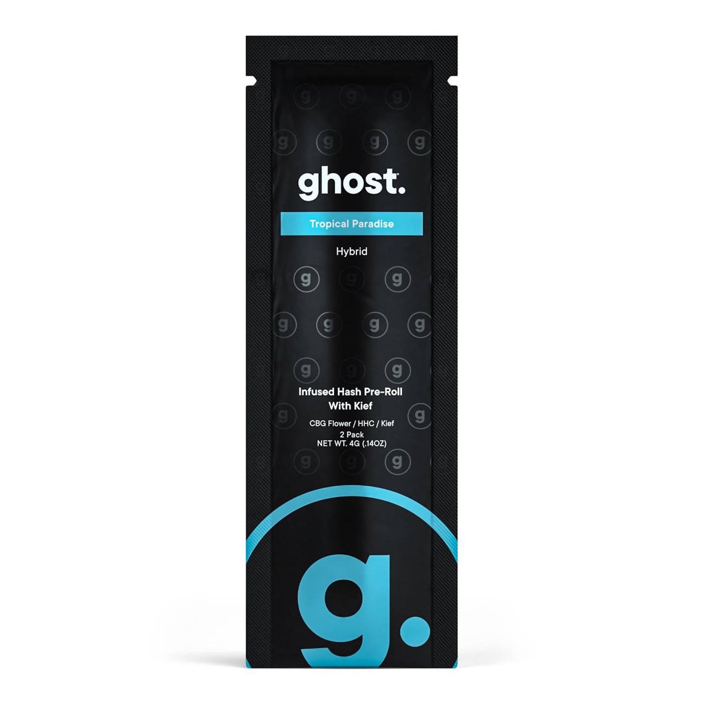 Ghost HHC CBG Infused Hash Pre-Rolls Kief 2g 2ct