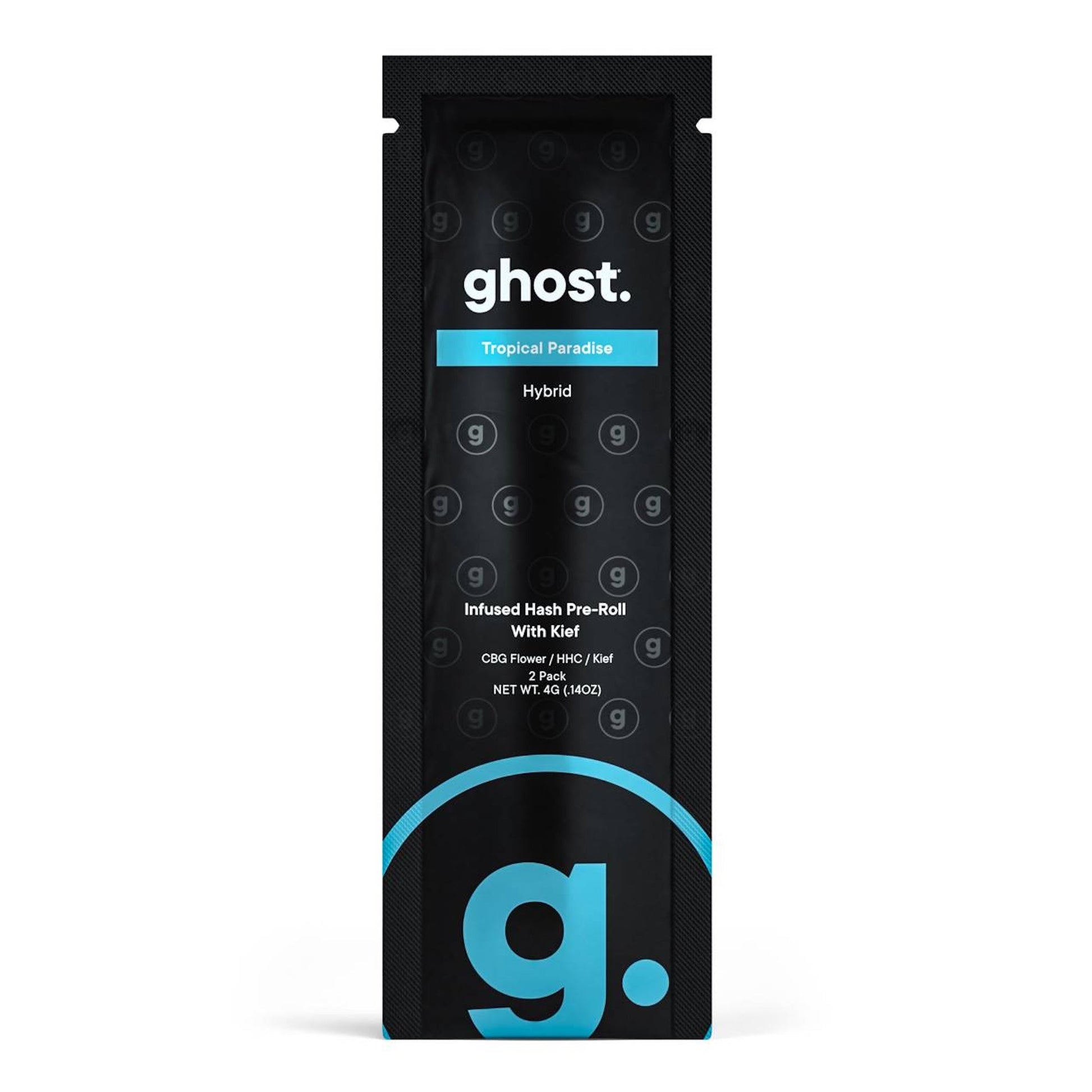 Ghost HHC CBG Infused Hash Pre-Rolls Kief 2g 2ct