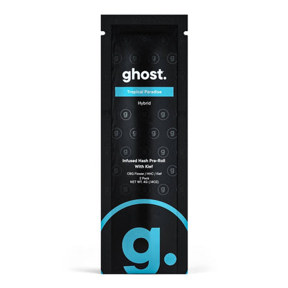 Ghost HHC CBG Infused Hash Pre-Rolls Kief 2g 2ct