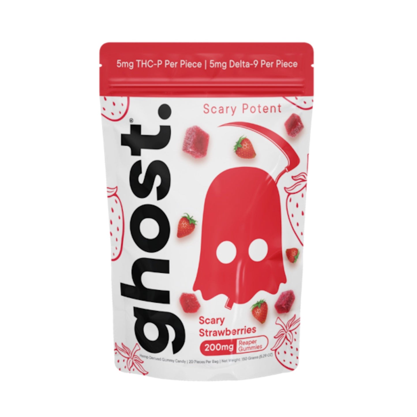 Ghost Reaper THC-P Gummies 200mg 20ct