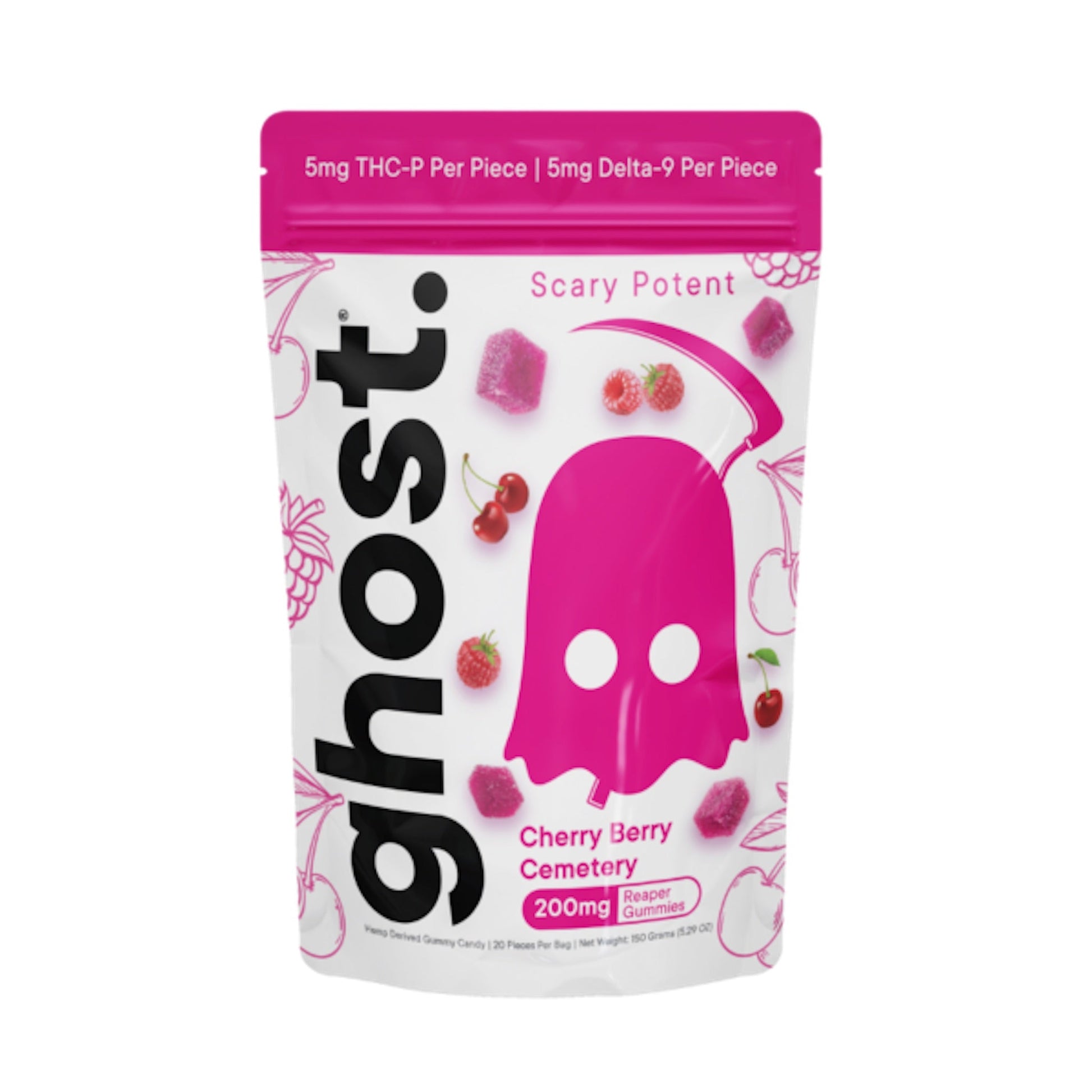 Ghost Reaper THC-P Gummies 200mg 20ct