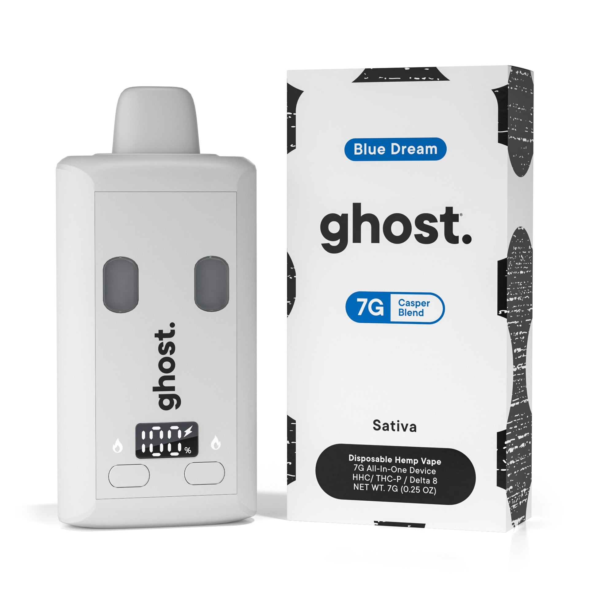 Ghost THC-P All-In-One Casper Blend Vaporizer 7000mg