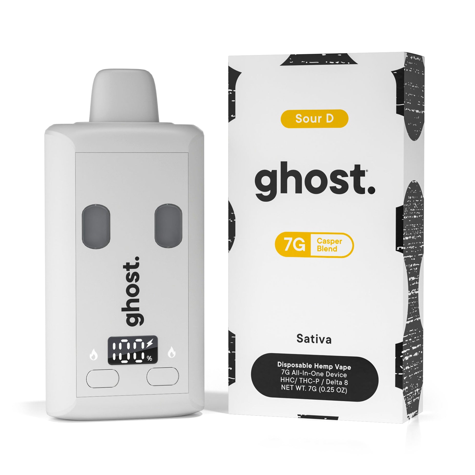Ghost THC-P All-In-One Casper Blend Vaporizer 7000mg