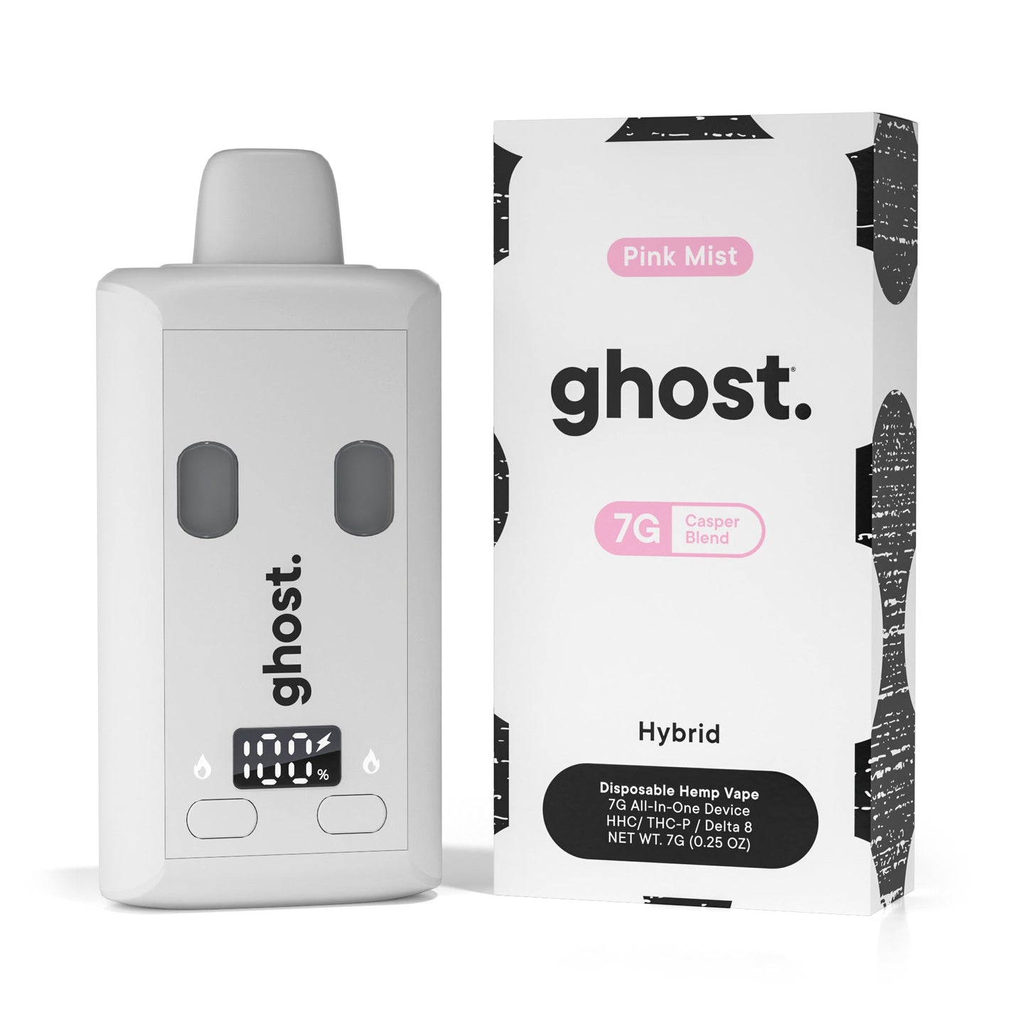 Ghost THC-P All-In-One Casper Blend Vaporizer 7000mg