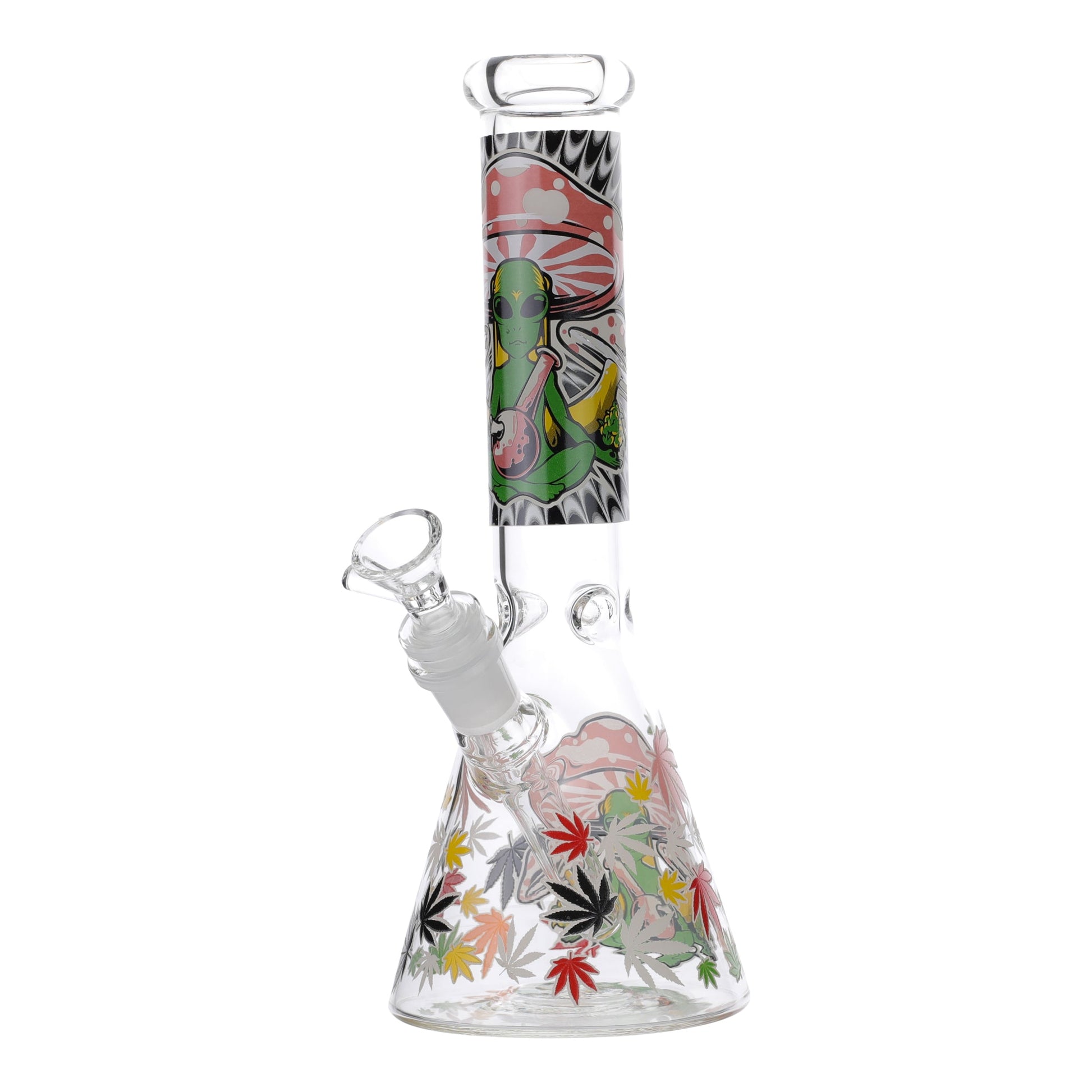 Royal Glass GITD Space Tripper Bong 10in Beaker