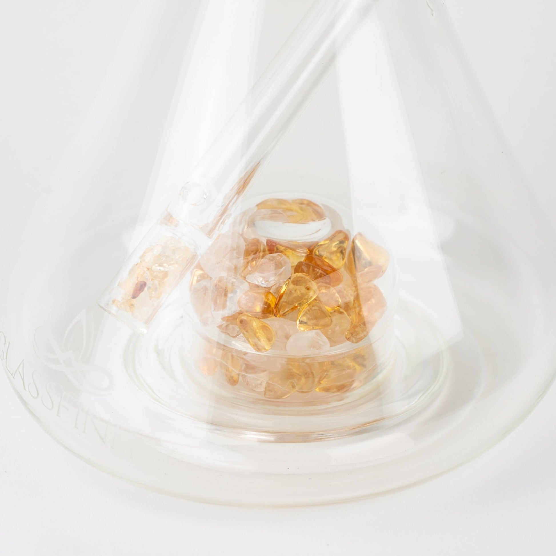 Glassfinity Beaker Bong 16in Crystal Chamber