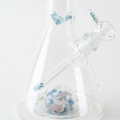 Glassfinity Beaker Bong 16in Crystal Chamber