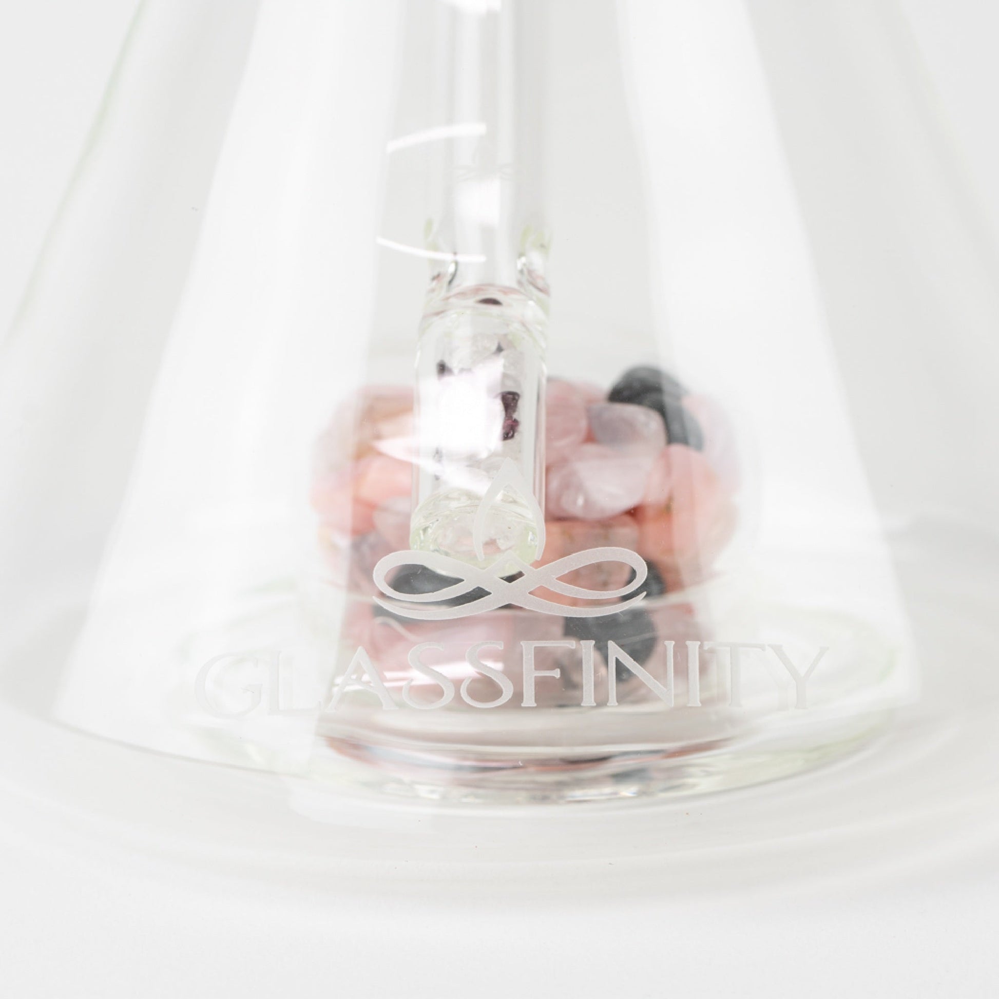 Glassfinity Beaker Bong 16in Crystal Chamber