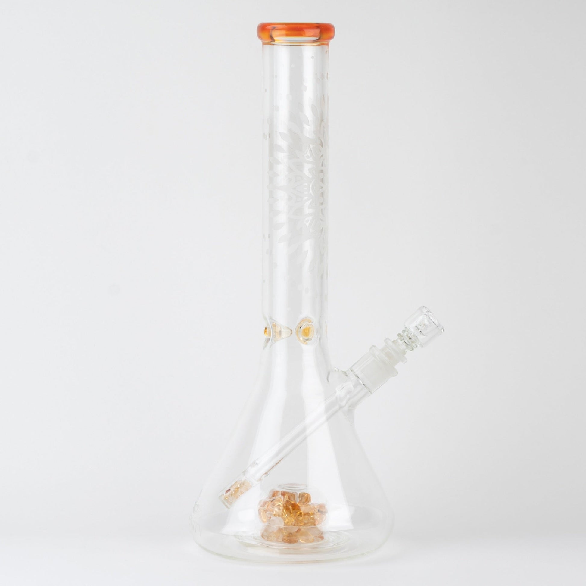 Glassfinity Beaker Bong 16in Crystal Chamber