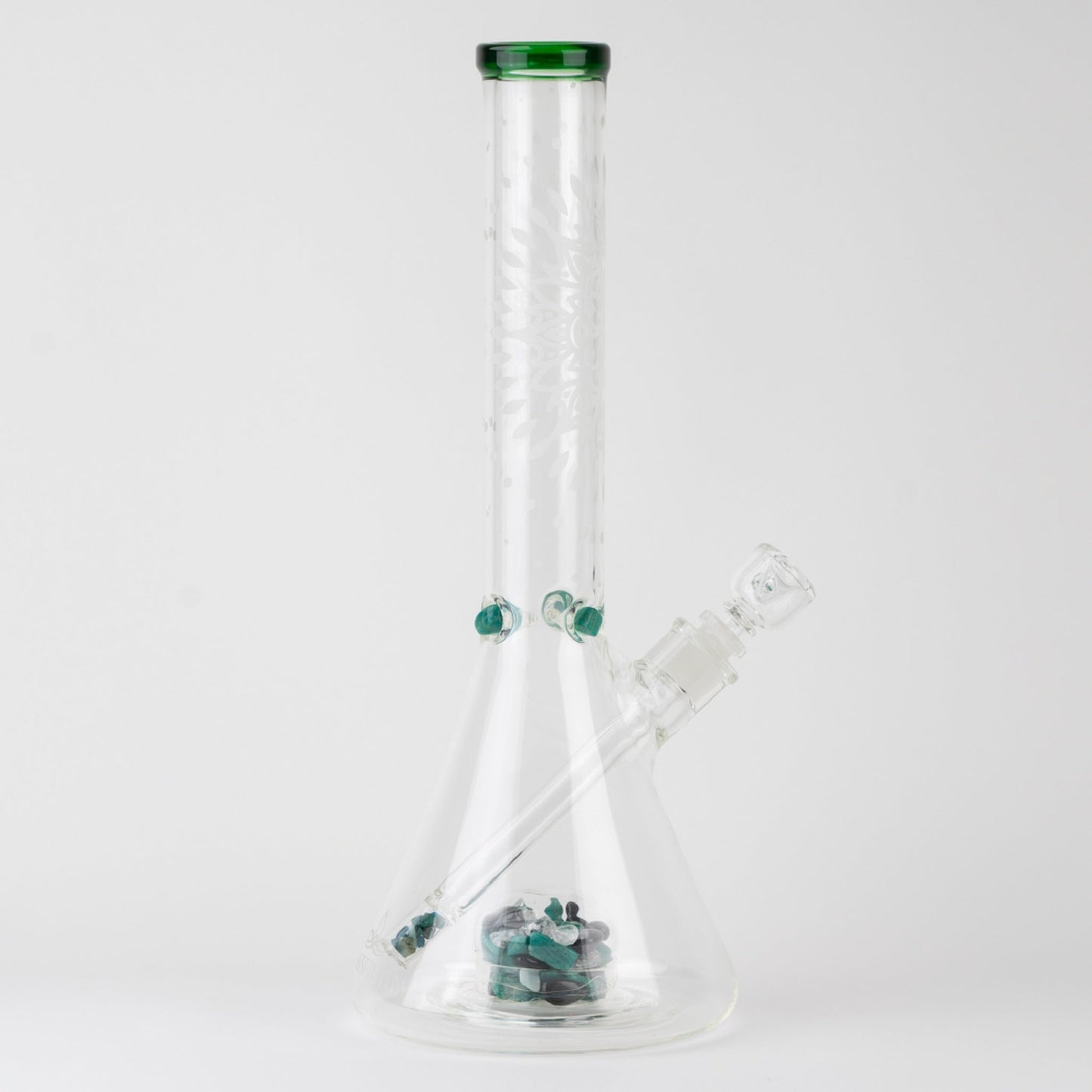 Glassfinity Beaker Bong 16in Crystal Chamber