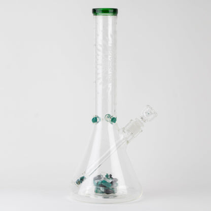 Glassfinity Beaker Bong 16in Crystal Chamber