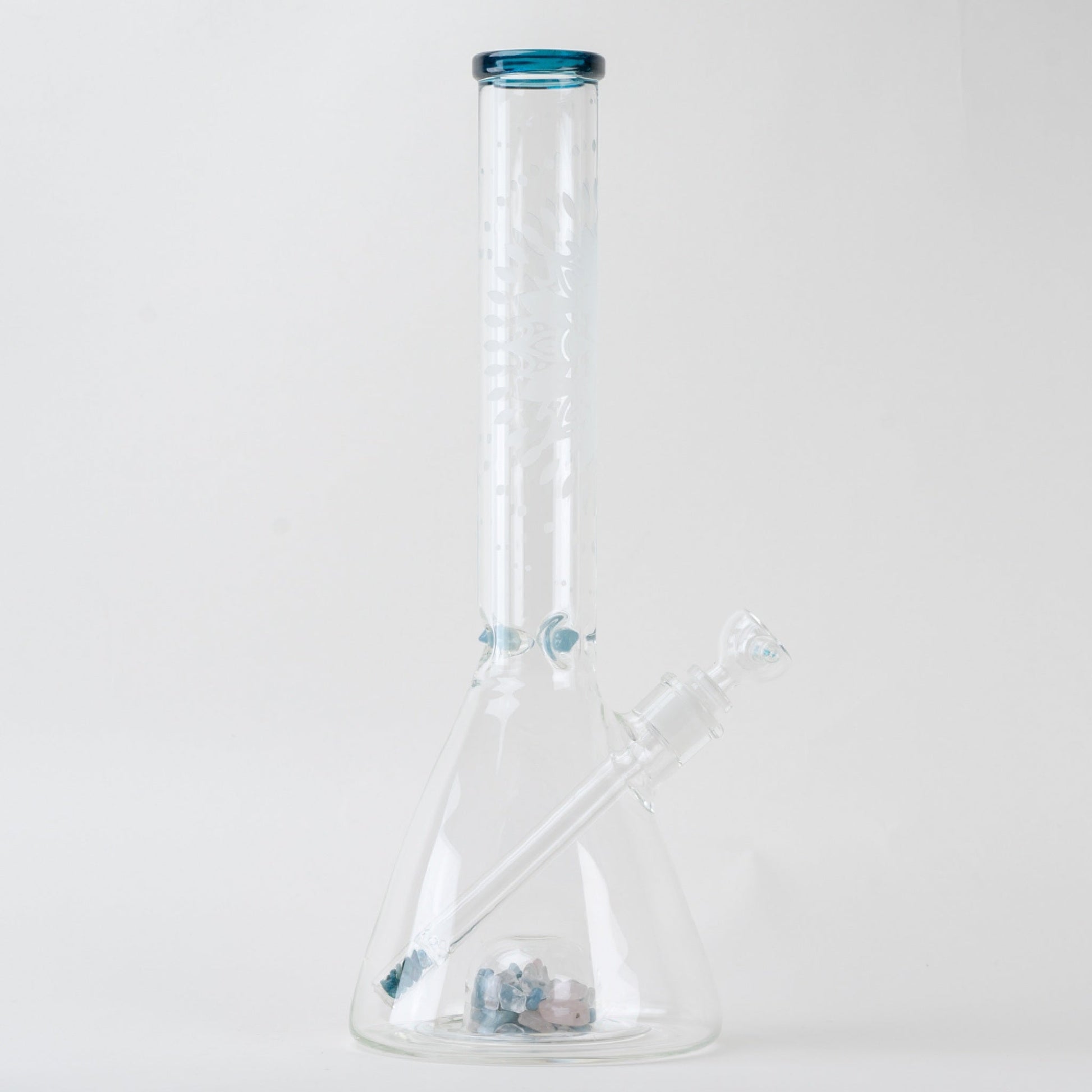 Glassfinity Beaker Bong 16in Crystal Chamber