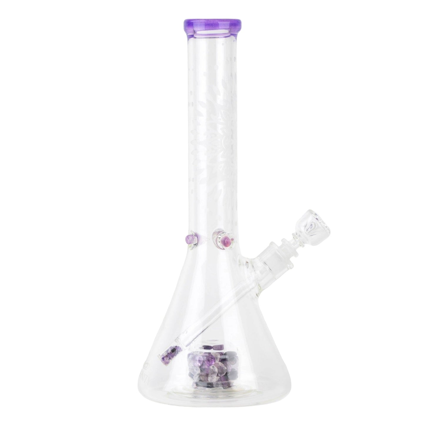 Glassfinity Beaker Bong 16in Crystal Chamber