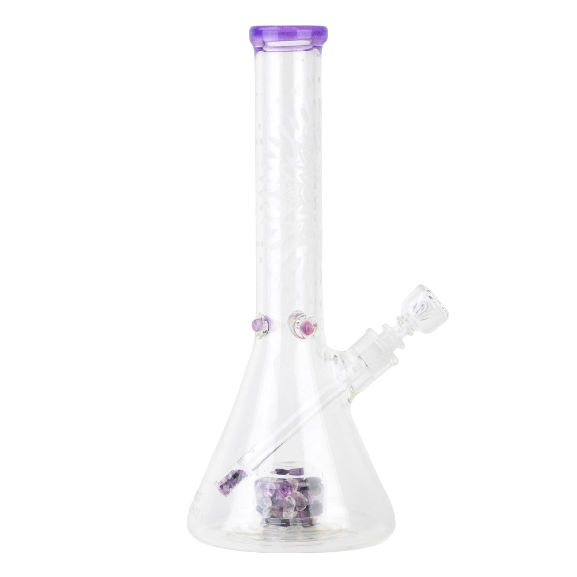 Glassfinity Beaker Bong 16in Crystal Chamber