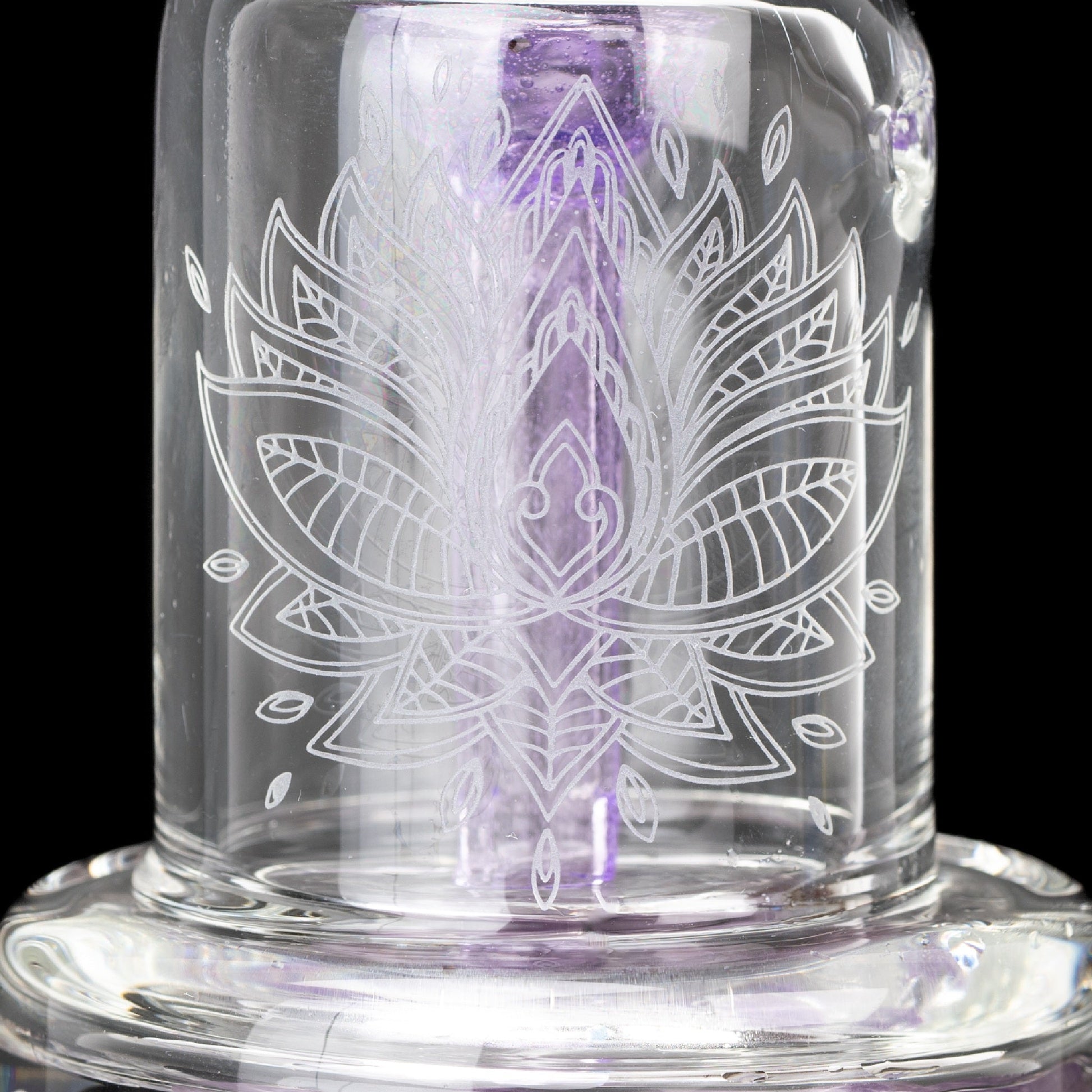 Empire Glassworks Crystal Mood Bubbler Bong 4.5in