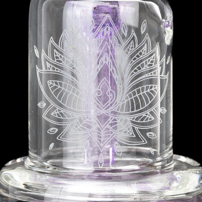 Empire Glassworks Crystal Mood Bubbler Bong 4.5in