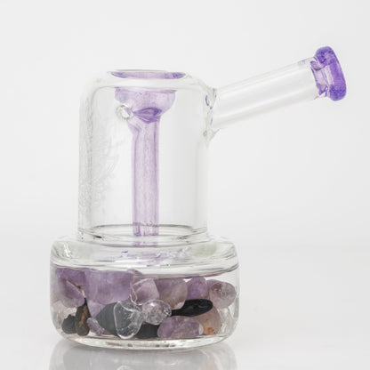 Empire Glassworks Crystal Mood Bubbler Bong 4.5in