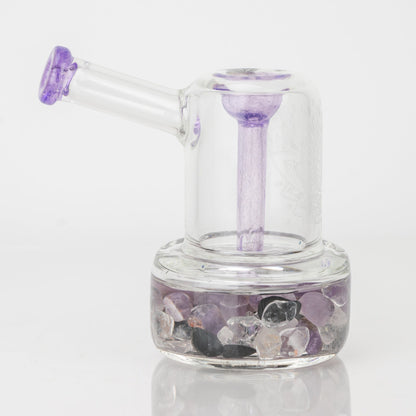 Empire Glassworks Crystal Mood Bubbler Bong 4.5in