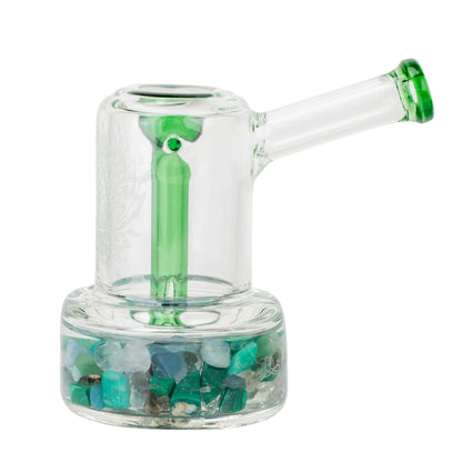 Empire Glassworks Crystal Mood Bubbler Bong 4.5in