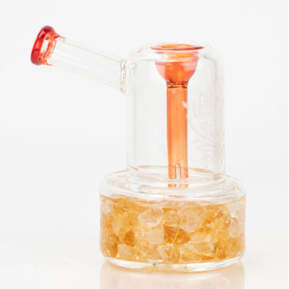 Empire Glassworks Crystal Mood Bubbler Bong 4.5in
