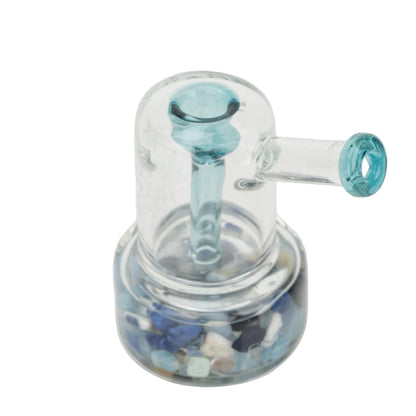 Empire Glassworks Crystal Mood Bubbler Bong 4.5in