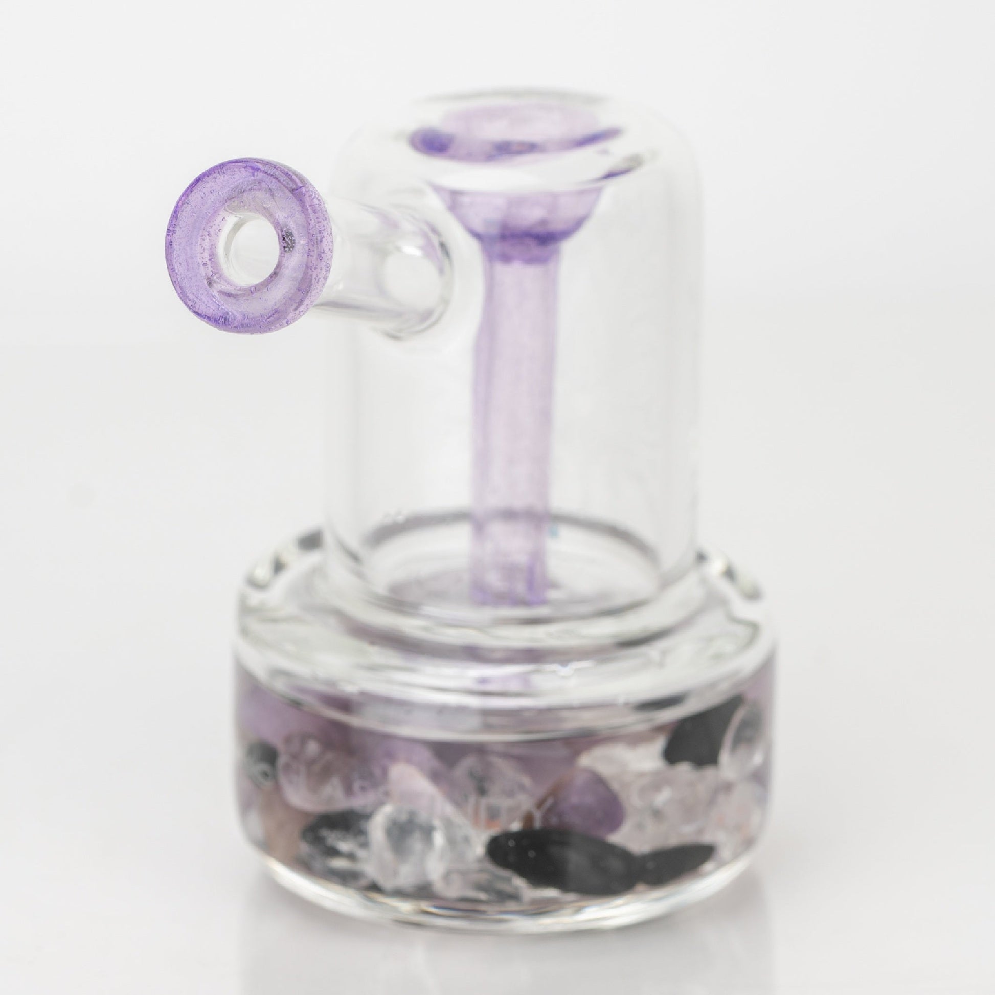 Empire Glassworks Crystal Mood Bubbler Bong 4.5in