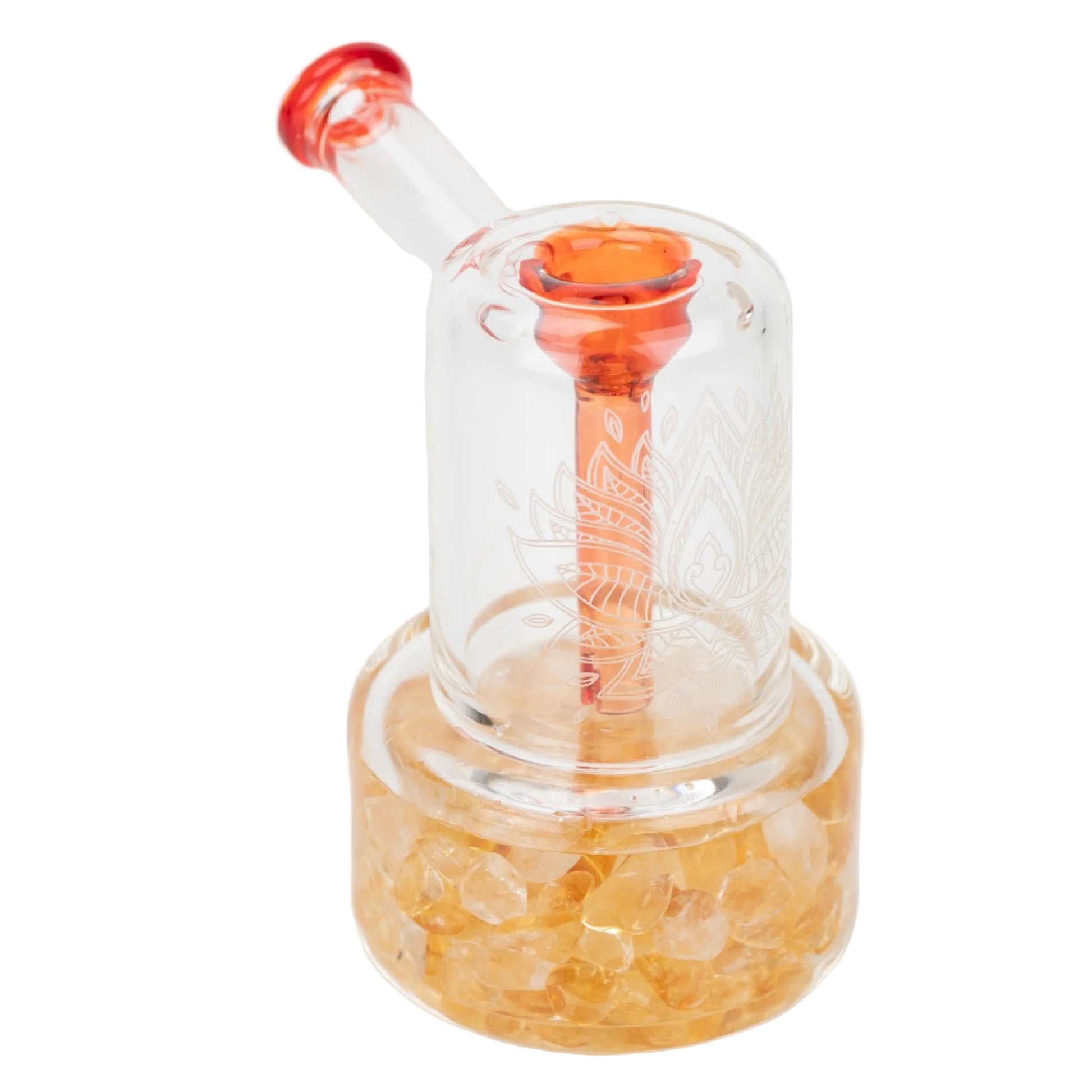 Empire Glassworks Crystal Mood Bubbler Bong 4.5in