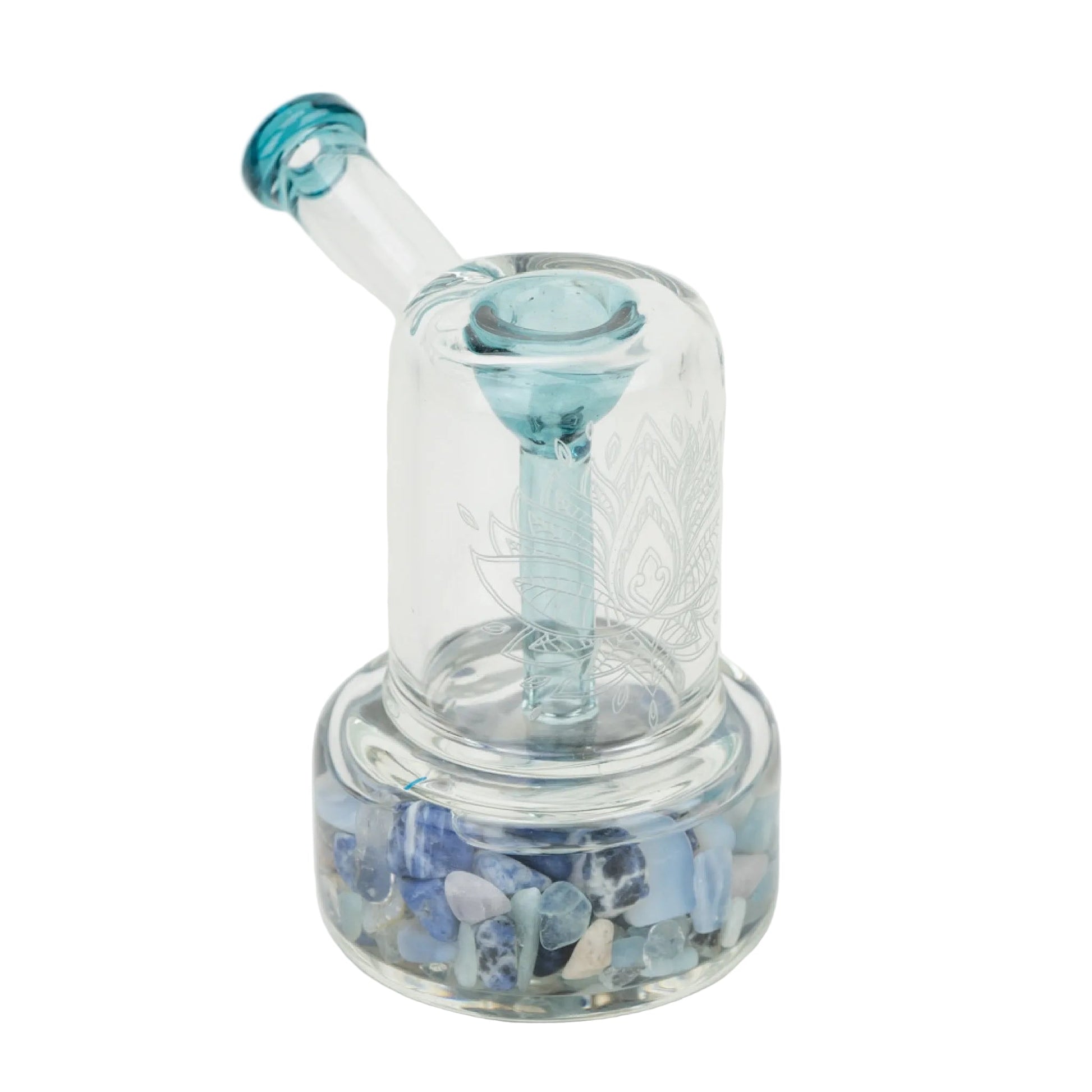 Empire Glassworks Crystal Mood Bubbler Bong 4.5in