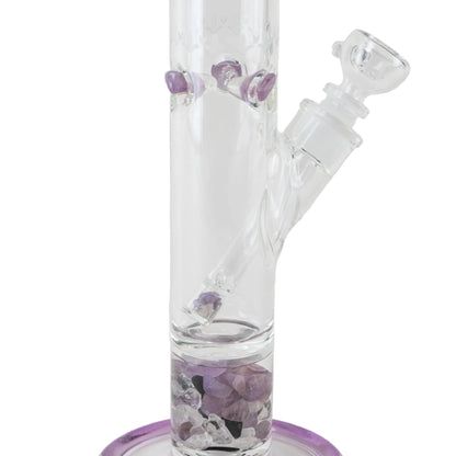 Glassfinity Straight Tube Bong 16in