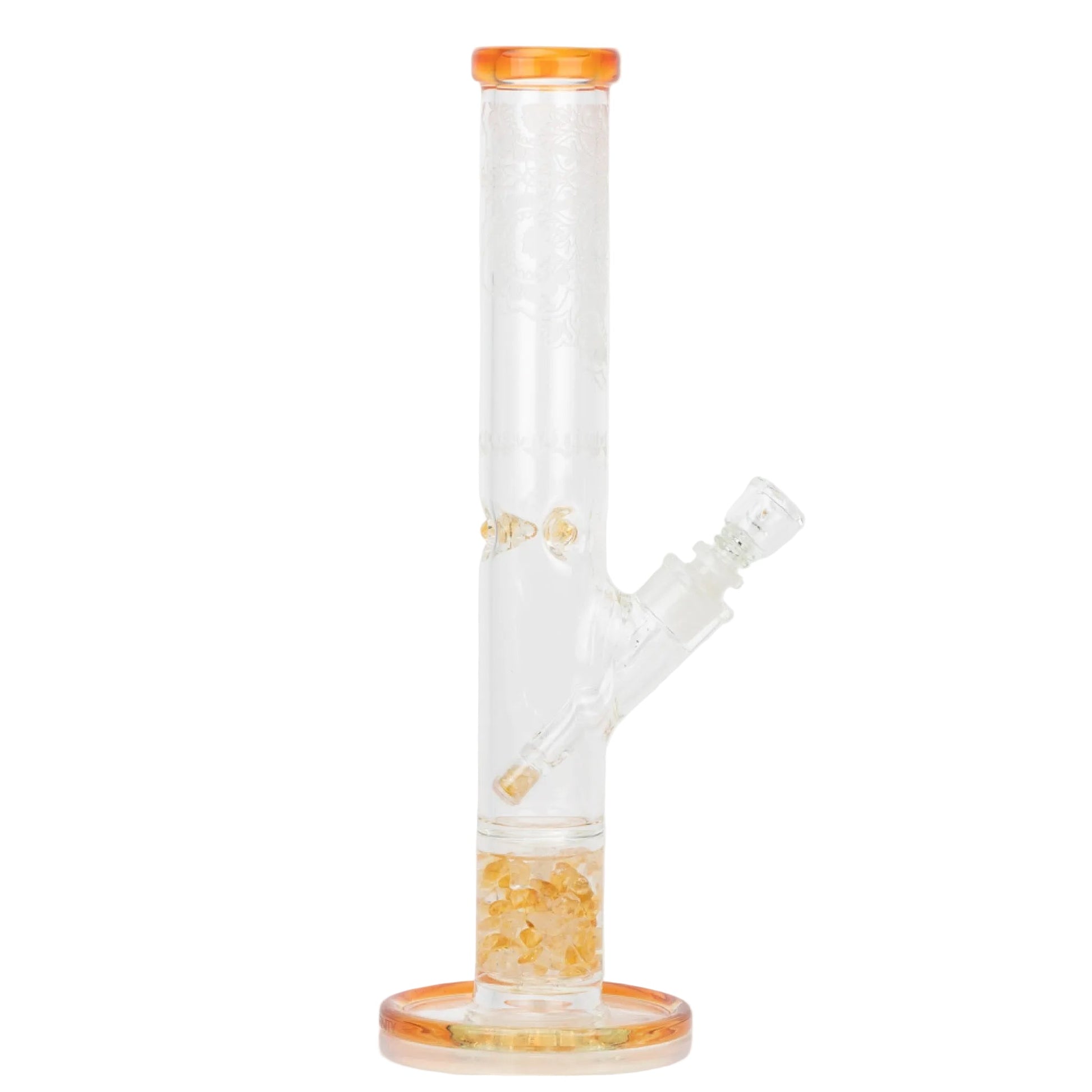 Glassfinity Straight Tube Bong 16in