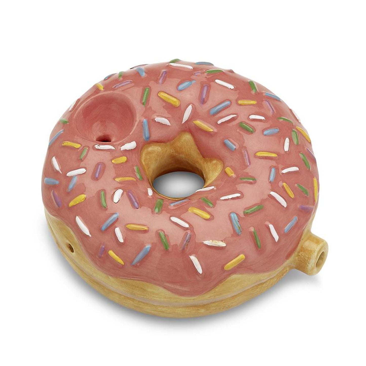Fashioncraft Glazy Donut Pipe 4in Ceramic