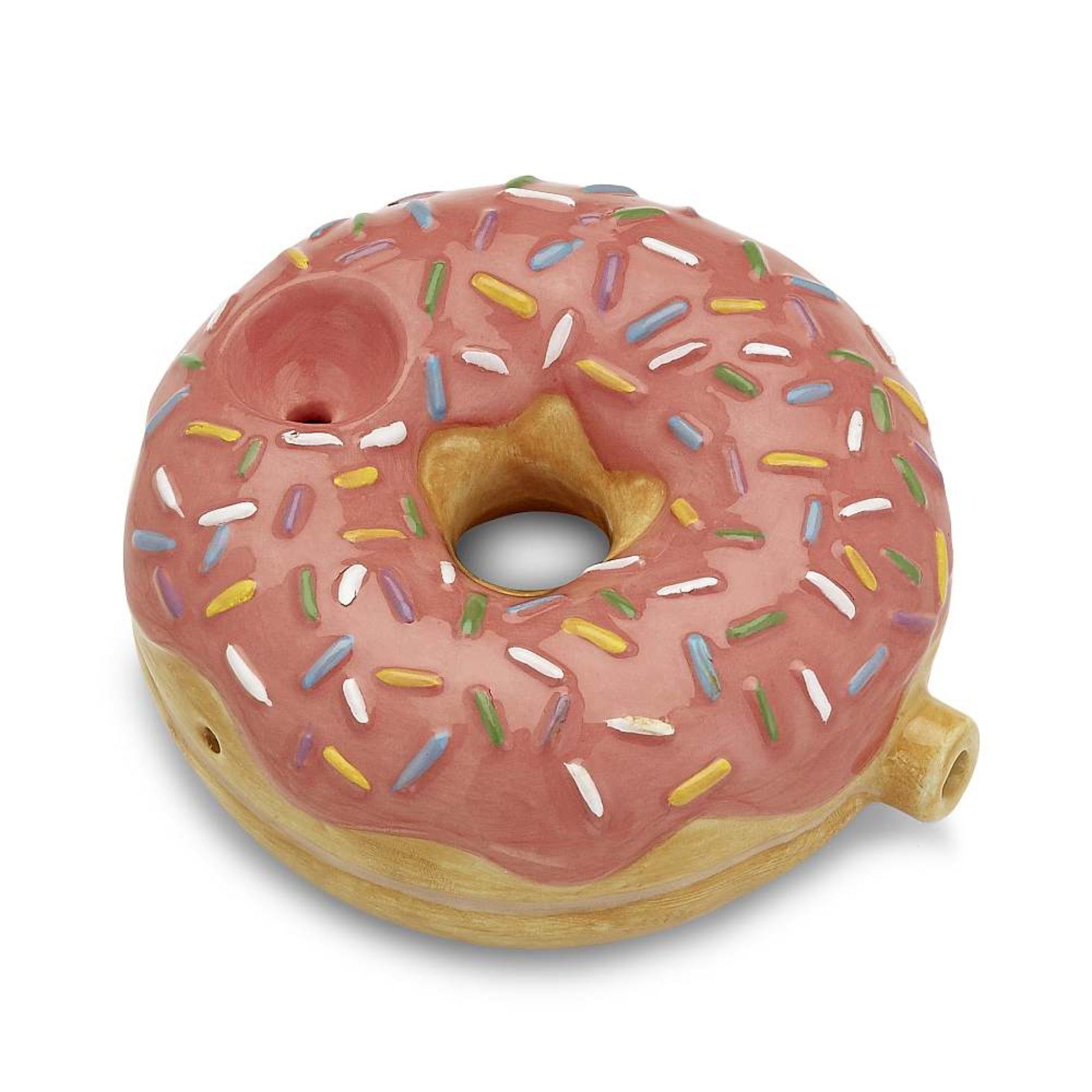 Fashioncraft Glazy Donut Pipe 4in Ceramic