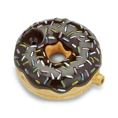 Fashioncraft Glazy Donut Pipe 4in Ceramic