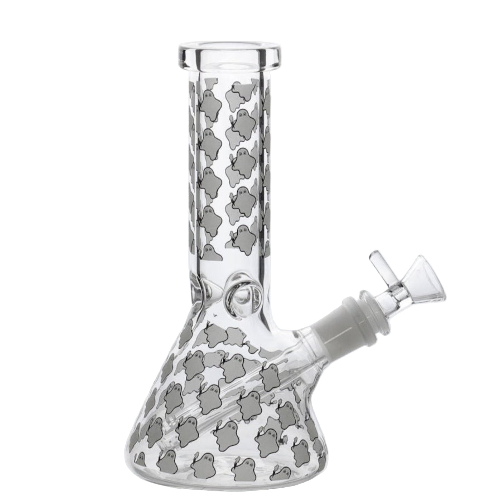 E420 Accessories Glowing Ghoul Beaker Bong 8in