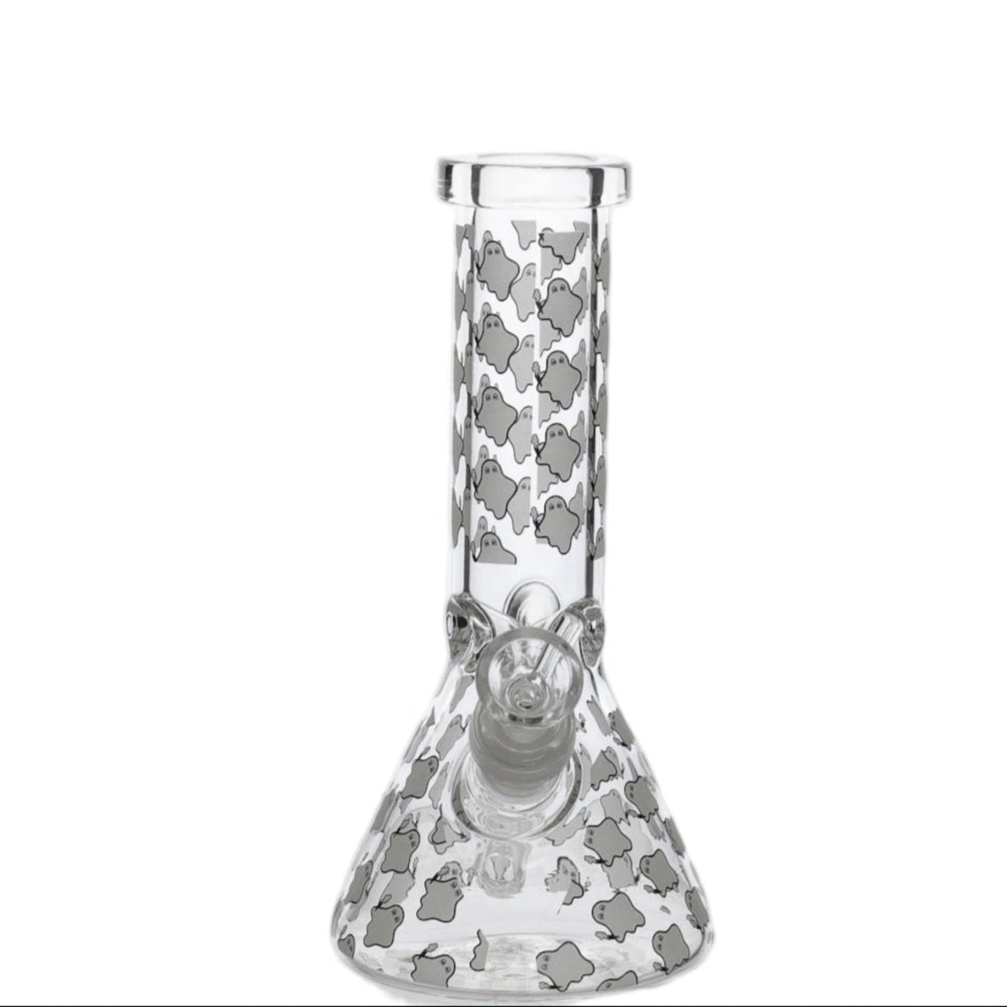 E420 Accessories Glowing Ghoul Beaker Bong 8in